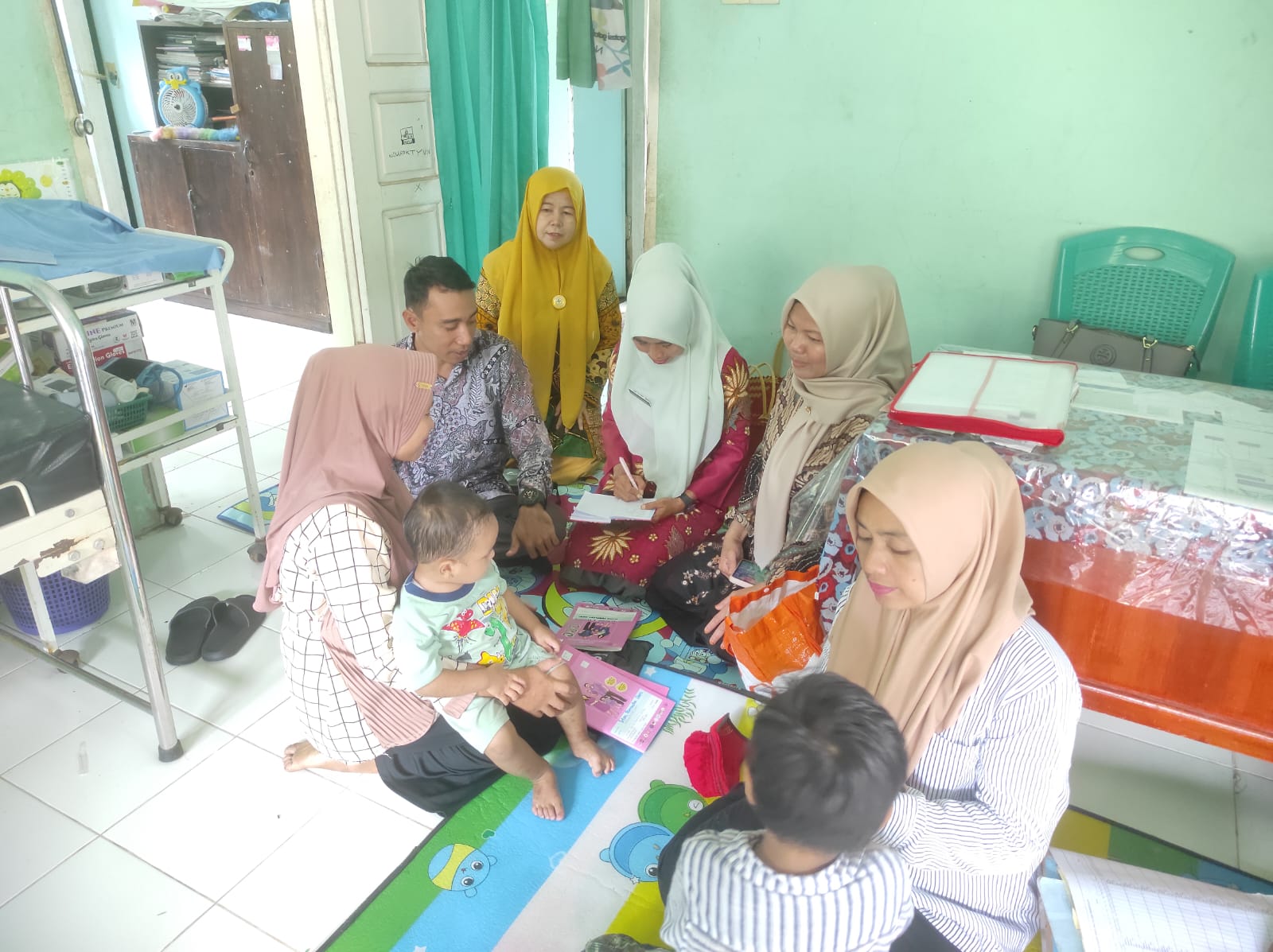 Pelaksanaan Kegiatan Pendampingan MP-ASI dan ASI Eksklusif Di Wilayah Kerja UPT Puskesmas Pasar Kuok