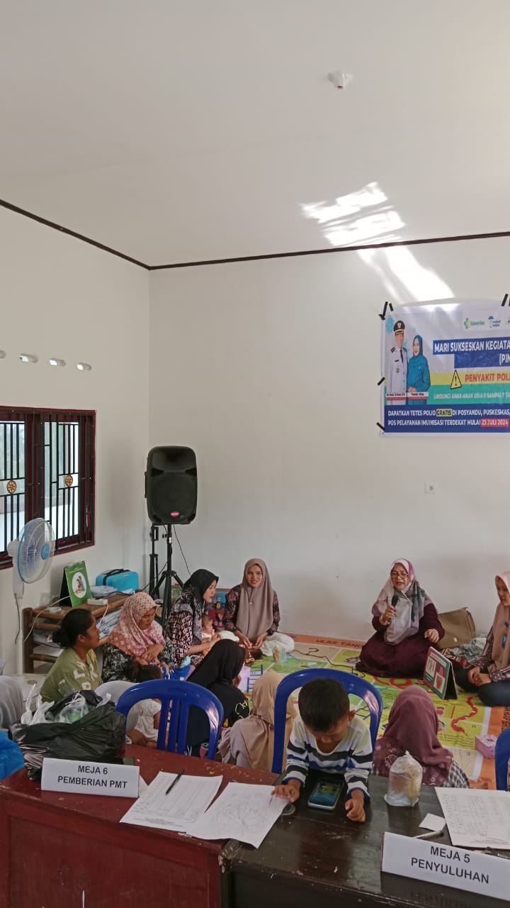 Penyuluhan P2GP Di Posyandu Nagari Talang Koto Pulai Tapan 