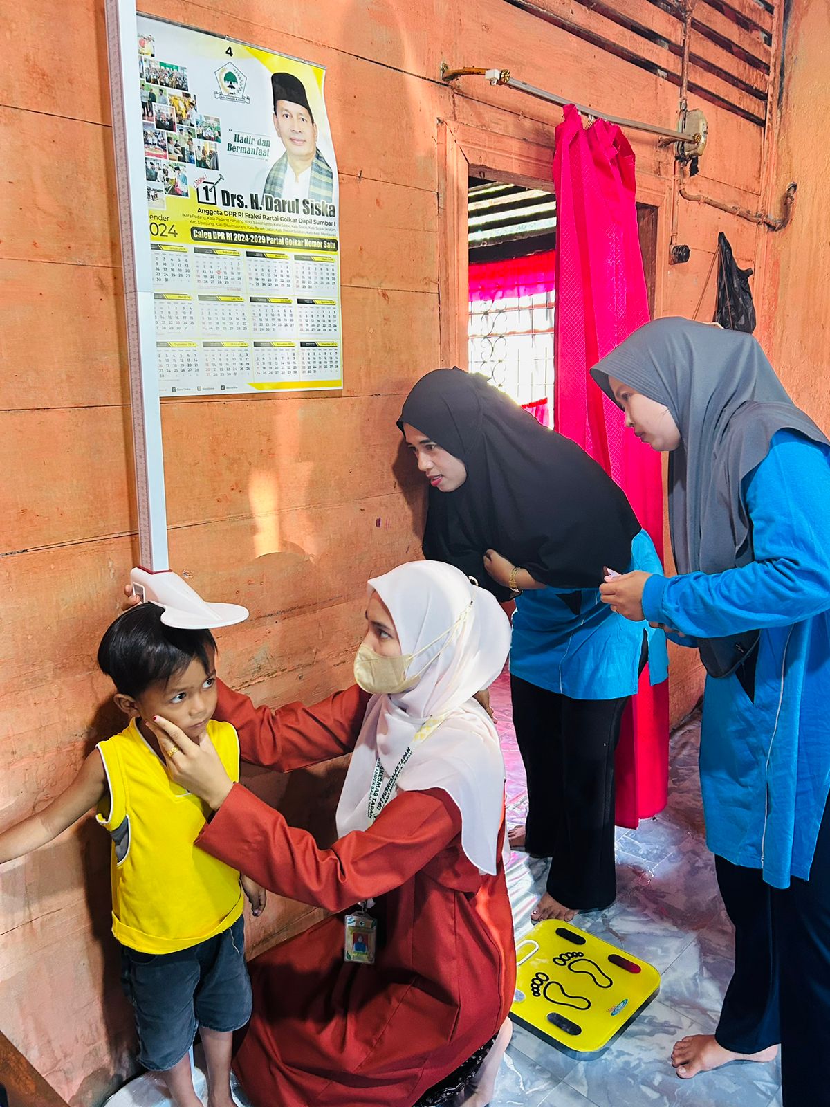 Kegiatan Pendampingan Posyandu di Posyandu Manggis Muda 3 Nagari Batang Arah Wilayah Kerja UPT Puske