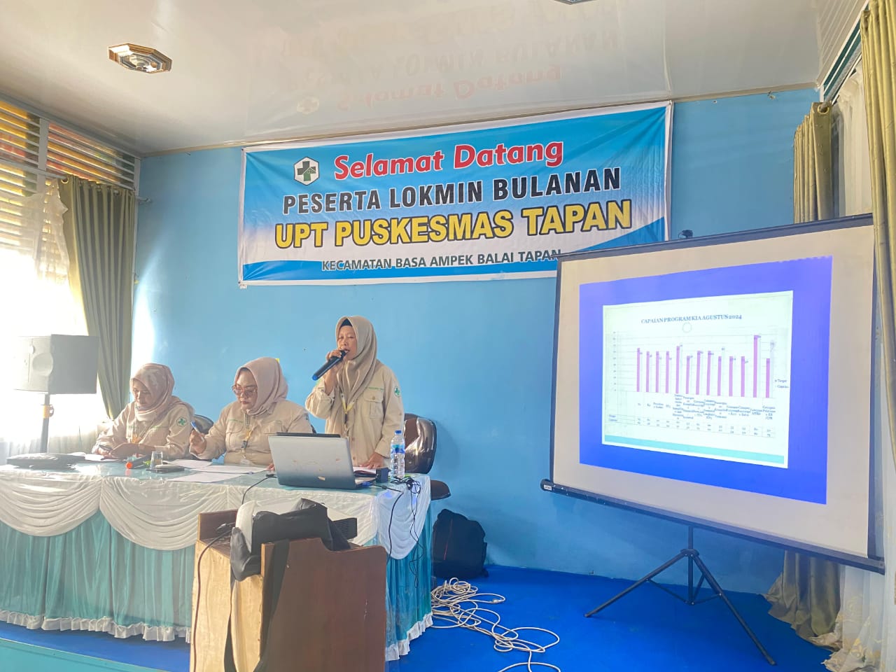 Lokmin Bulanan Triwulan ke III UPT Puskesmas Tapan