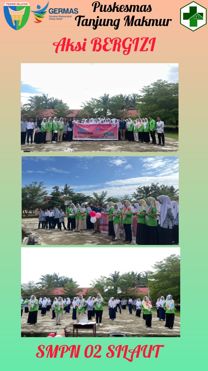 Aksi Bergizi Di SMPN 02 Silaut