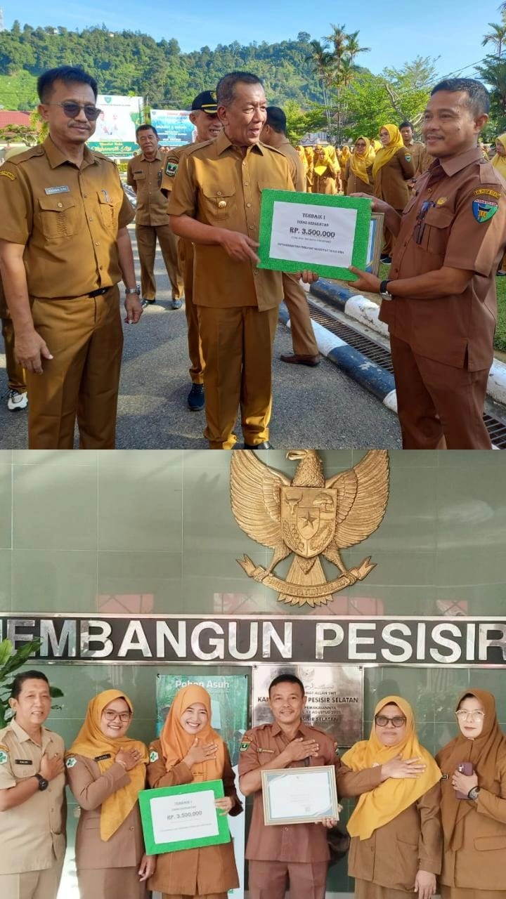 Dinas Kesehatan Sebagai Peringkat Daerah Terbaik 1 Dengan  Kriteria Sangat Baik  (BB) Dalam Pengawas