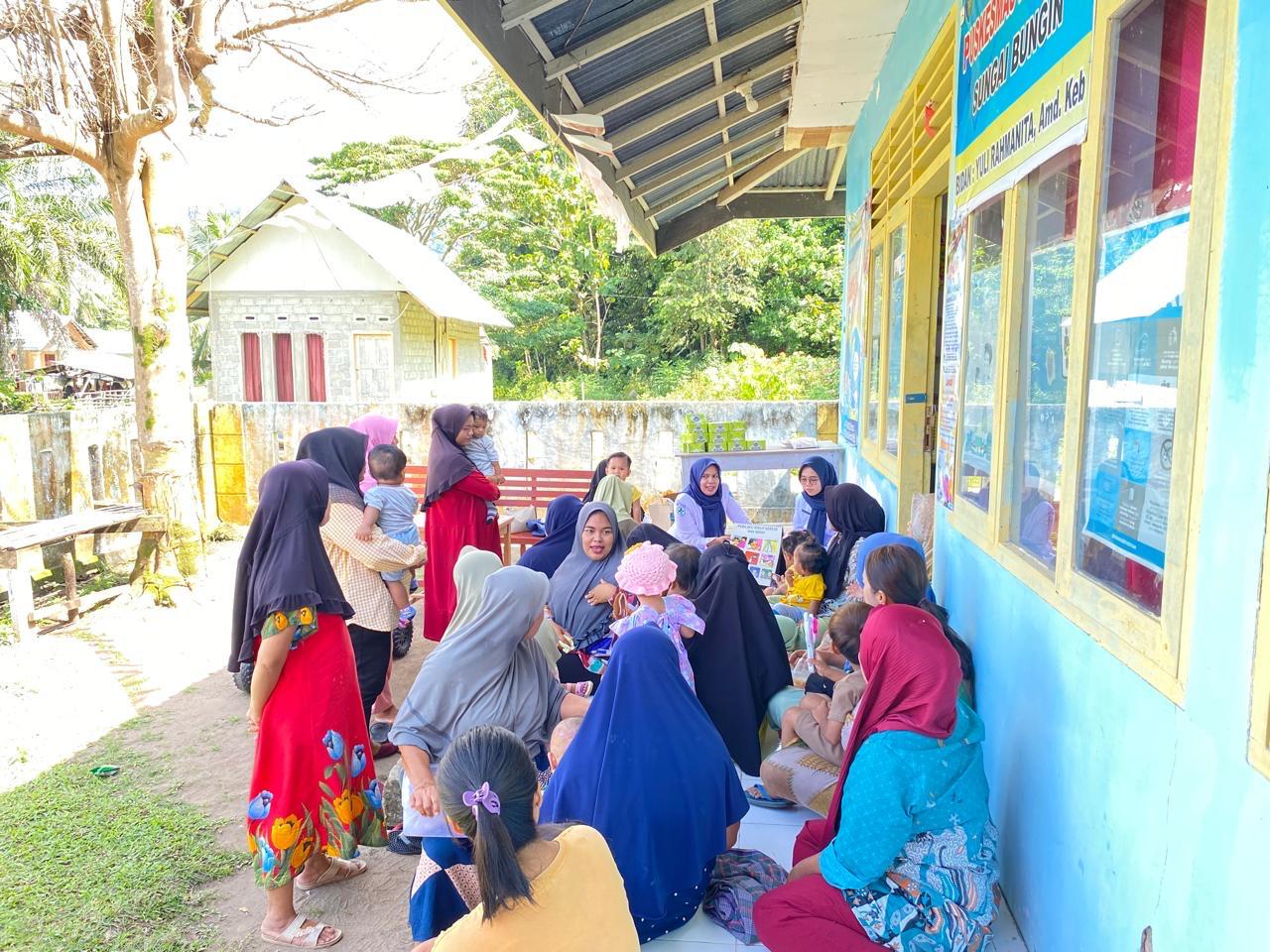 Kelas Ibu Balita Di  Sungai Bungin Nagari Koto Nan duo