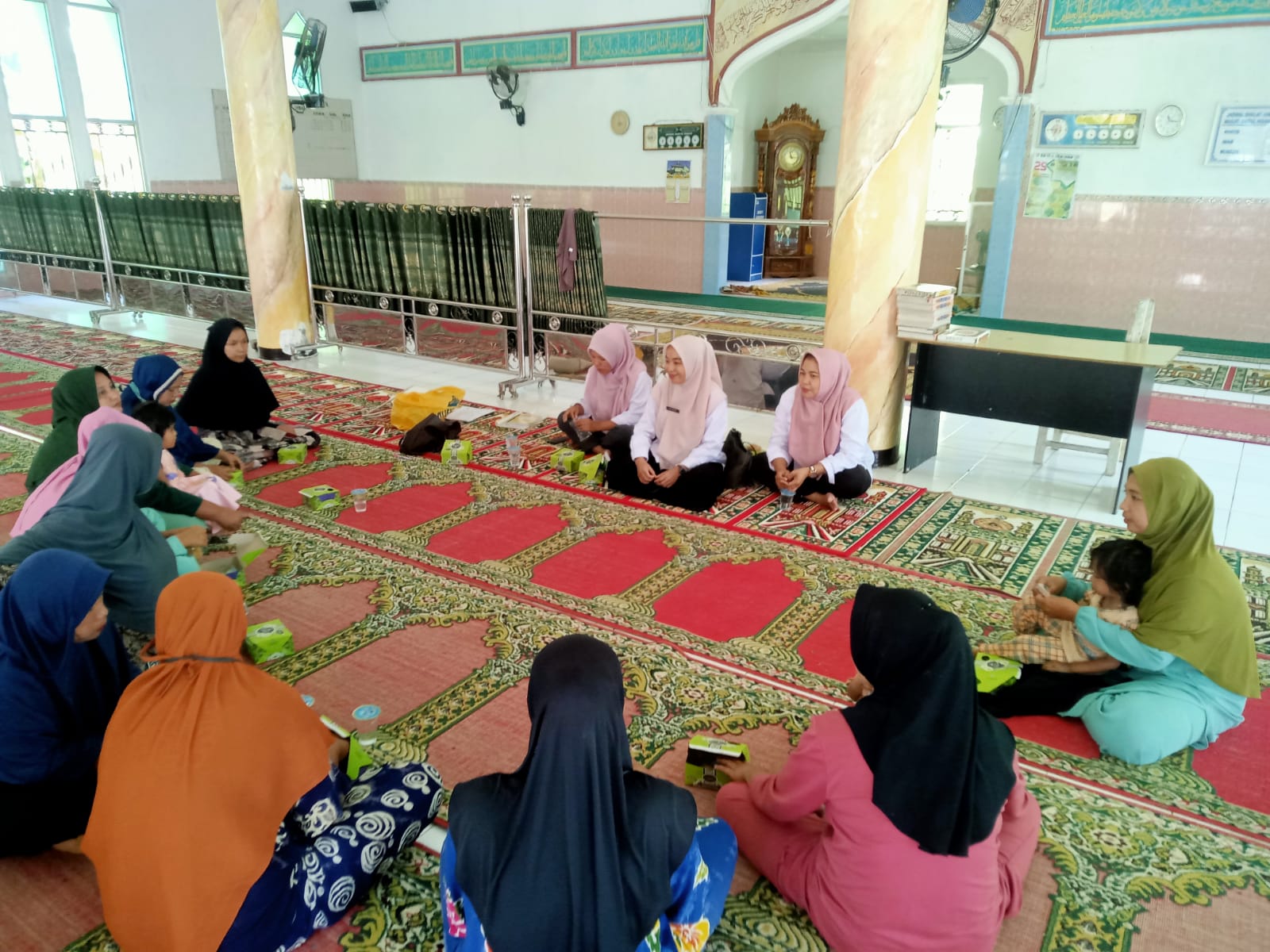 Kegiatan Kelas Balita Dilaksanakan di Kampung Bunga Tanjung Nagari Teratak Tempatih