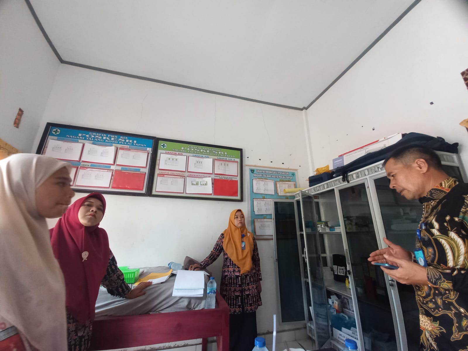 Pembinaan Poskesri Di Nagari Puskesmas  Ranah  Ampek HuluTapan 