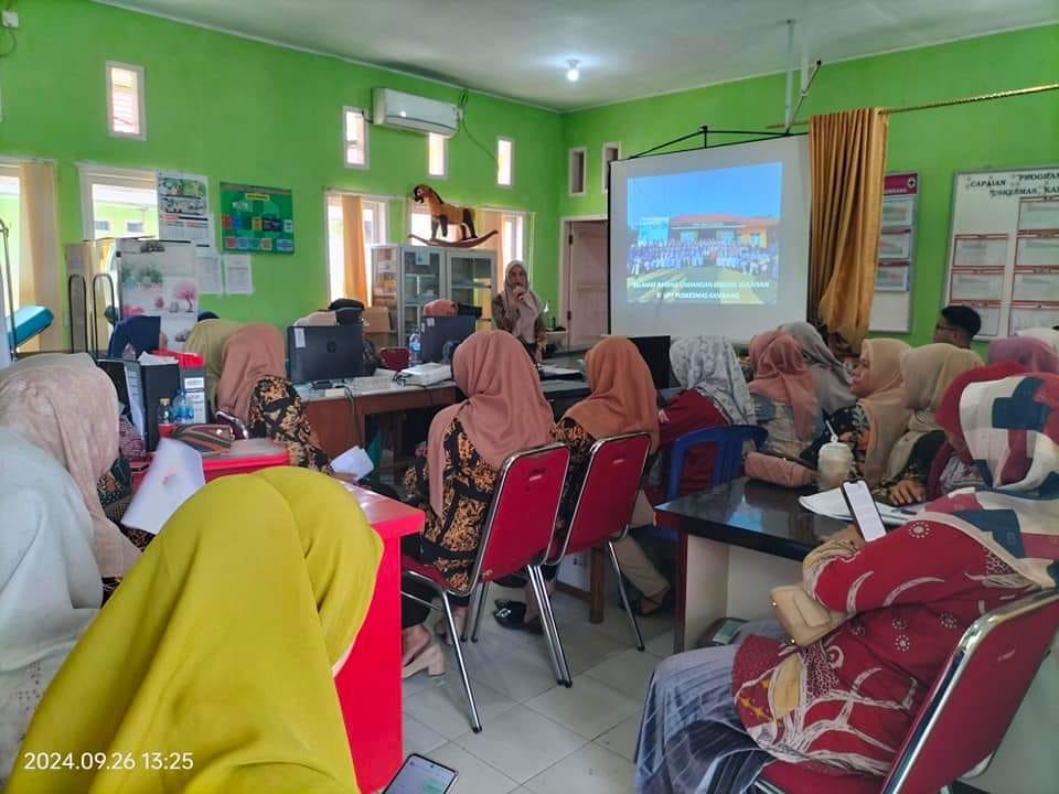 Pelaksanaan Lokmin Bulanan di Puskesmas Kambang