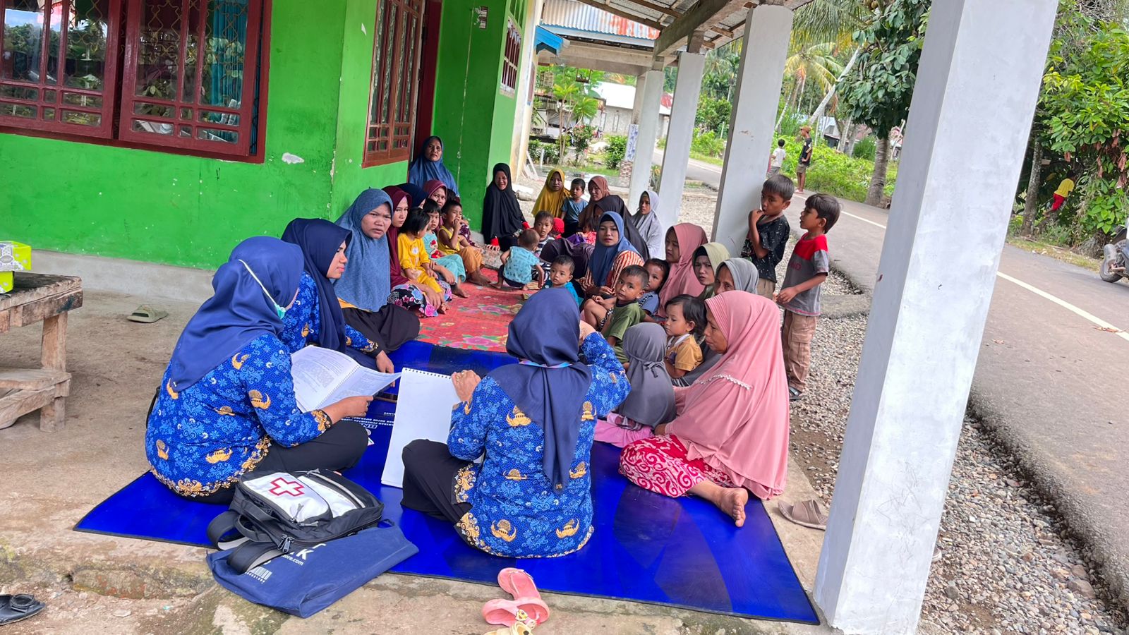 Kelas Ibu balita  di Tanjung Durian Nagari Taluak Tigo Sakato UPT Puskesmas Pasar Kuok 