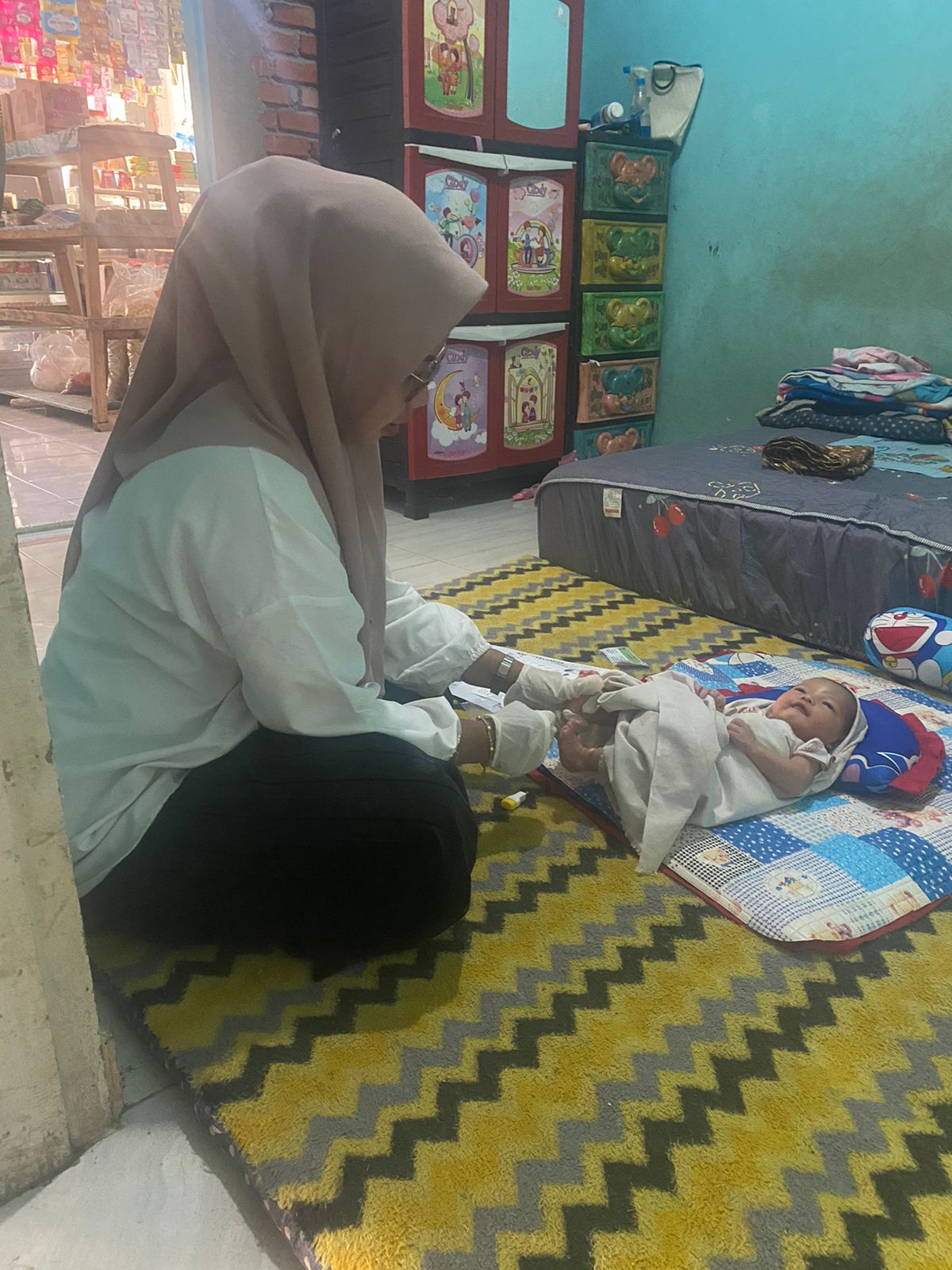 Kunjungan Bayi Baru Lahir dan Ibu Nifas Nagari Batang Arah Tapan