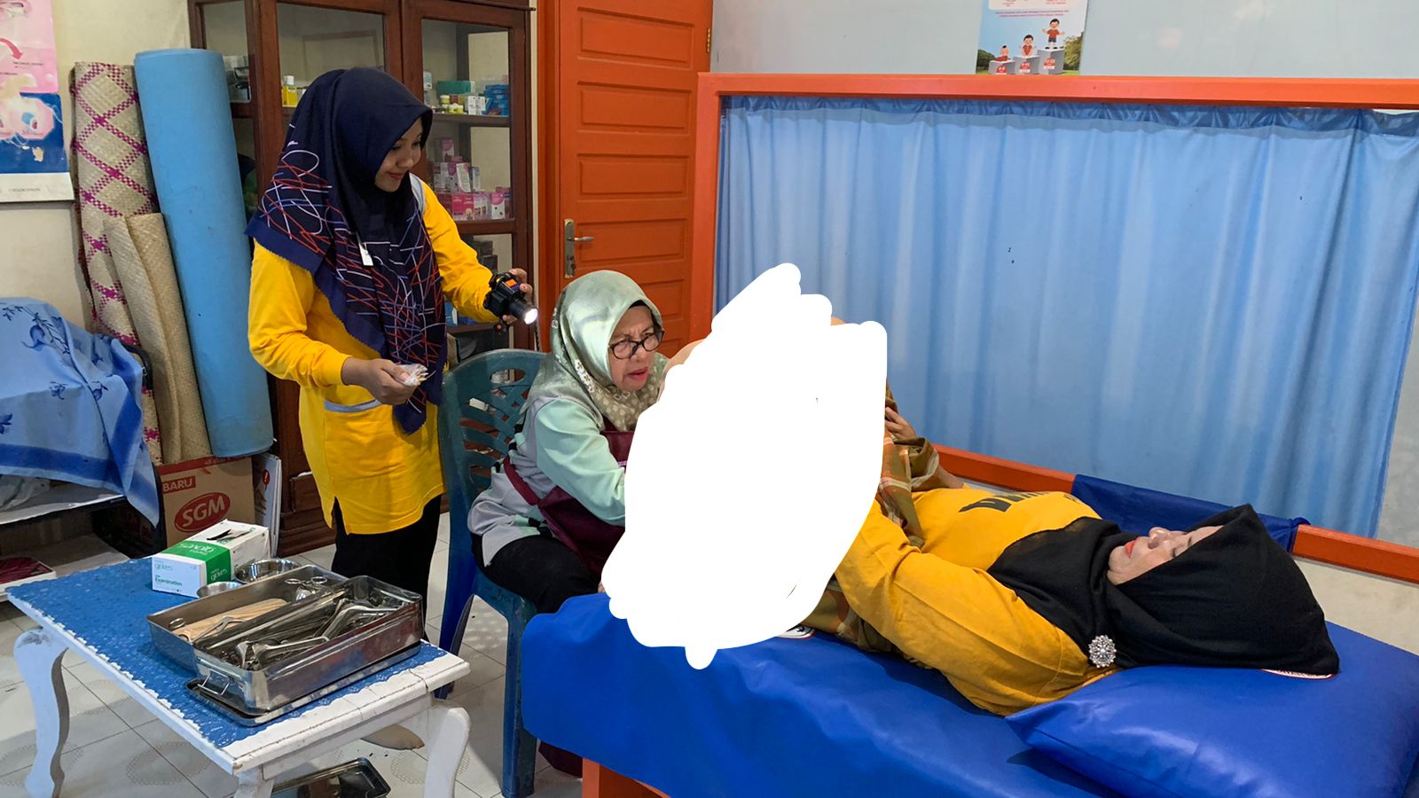Pelaksanaan pemeriksaan IVA TEST dan SADANIS di Nagari Koto Nan Tigo