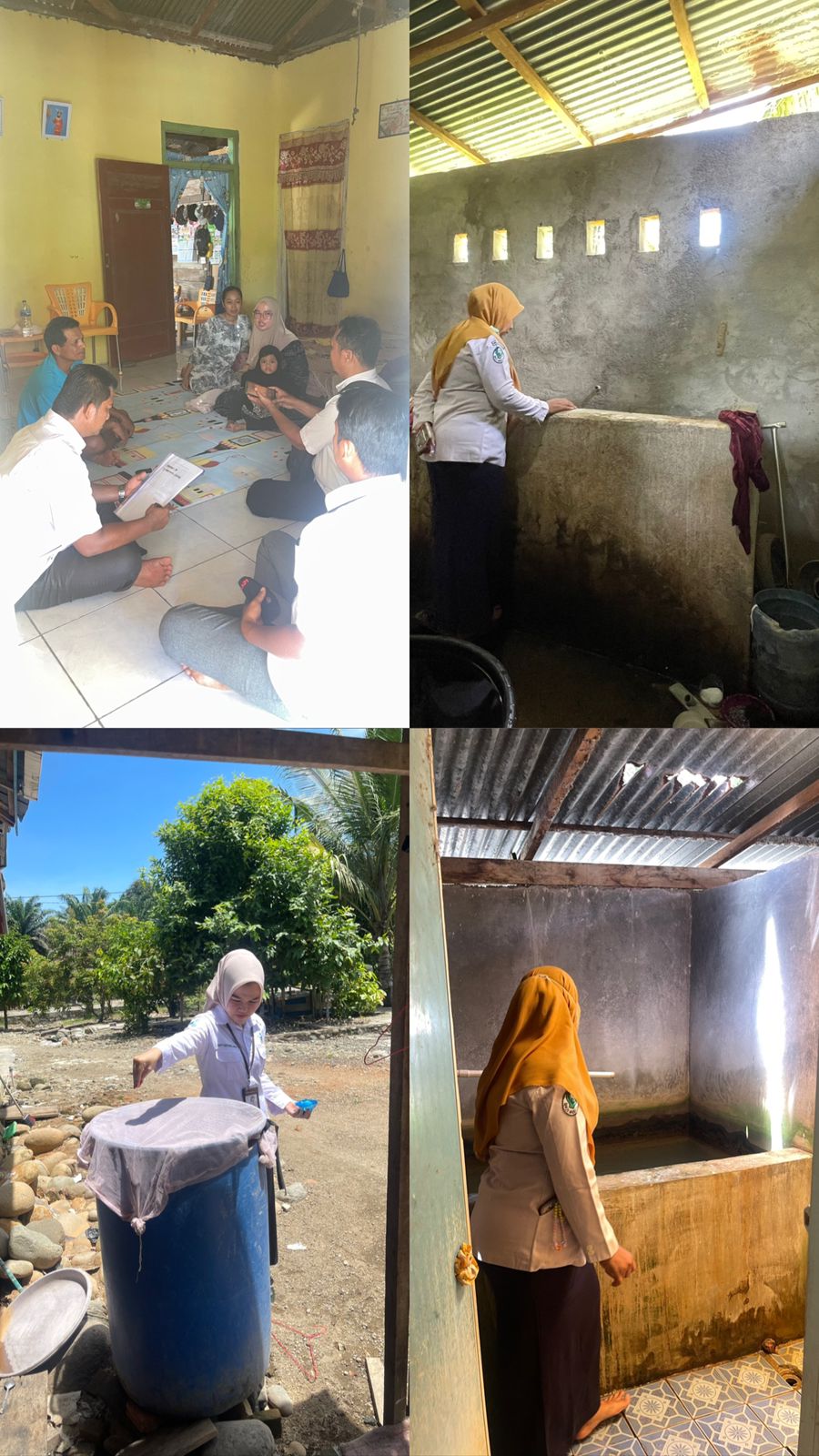 Kunjungan Rumah Pasien DBD Di Silaut