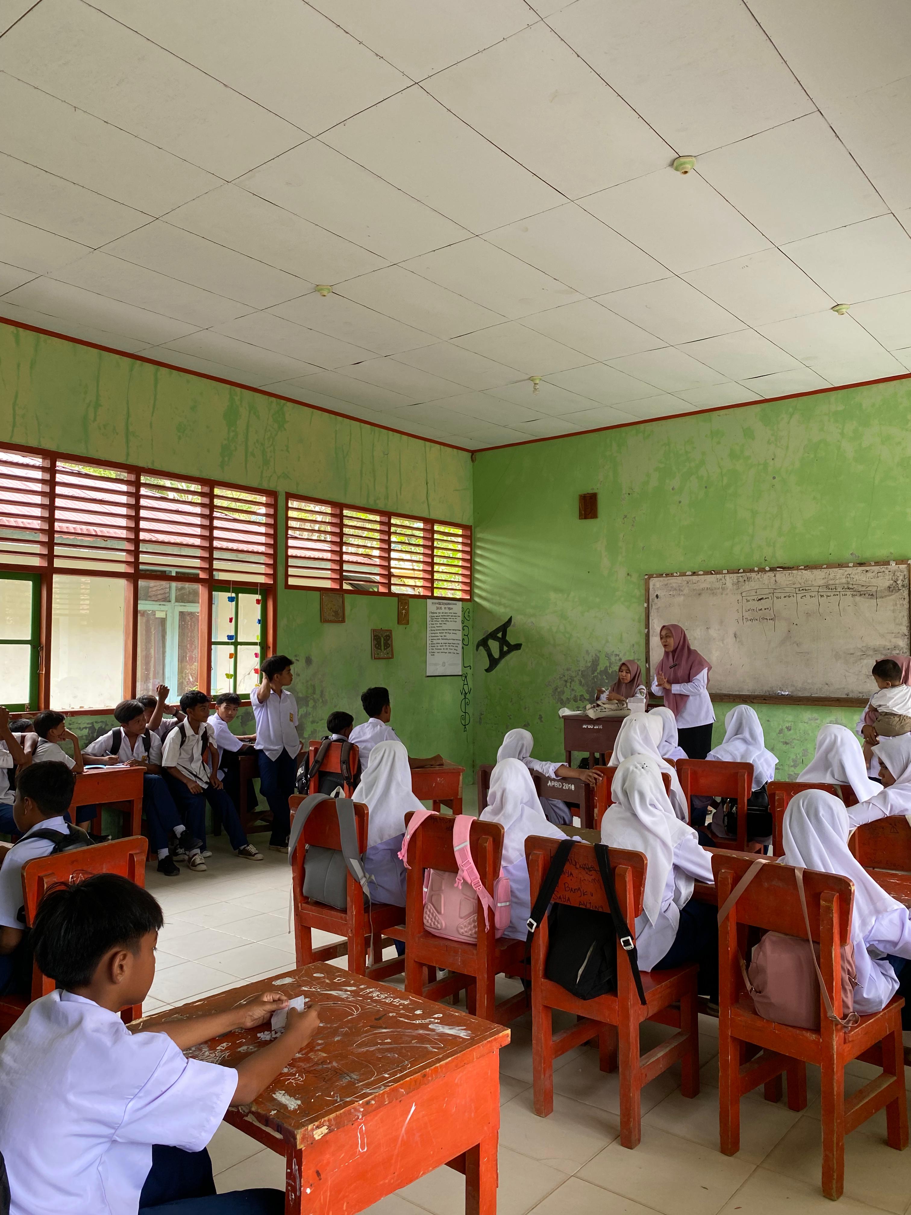 Kegiatan Terintegrasi Skirining PTM, Skirining UBM dan Penyuluhan PKPR di UPT SMPN 5 Batang Kapas