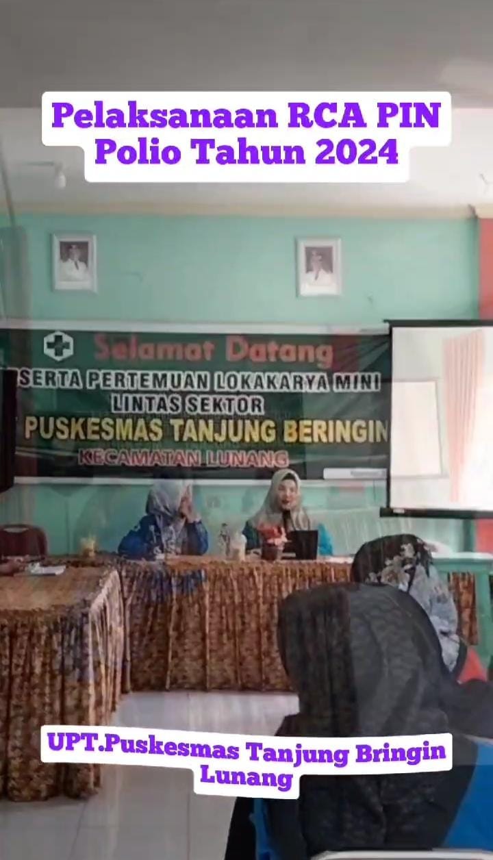 Pelaksanaan Rapid Convenience Assessment _RCA PIN Polio oleh Kepala Bidang P2P Dinas Kesehatan Kabup