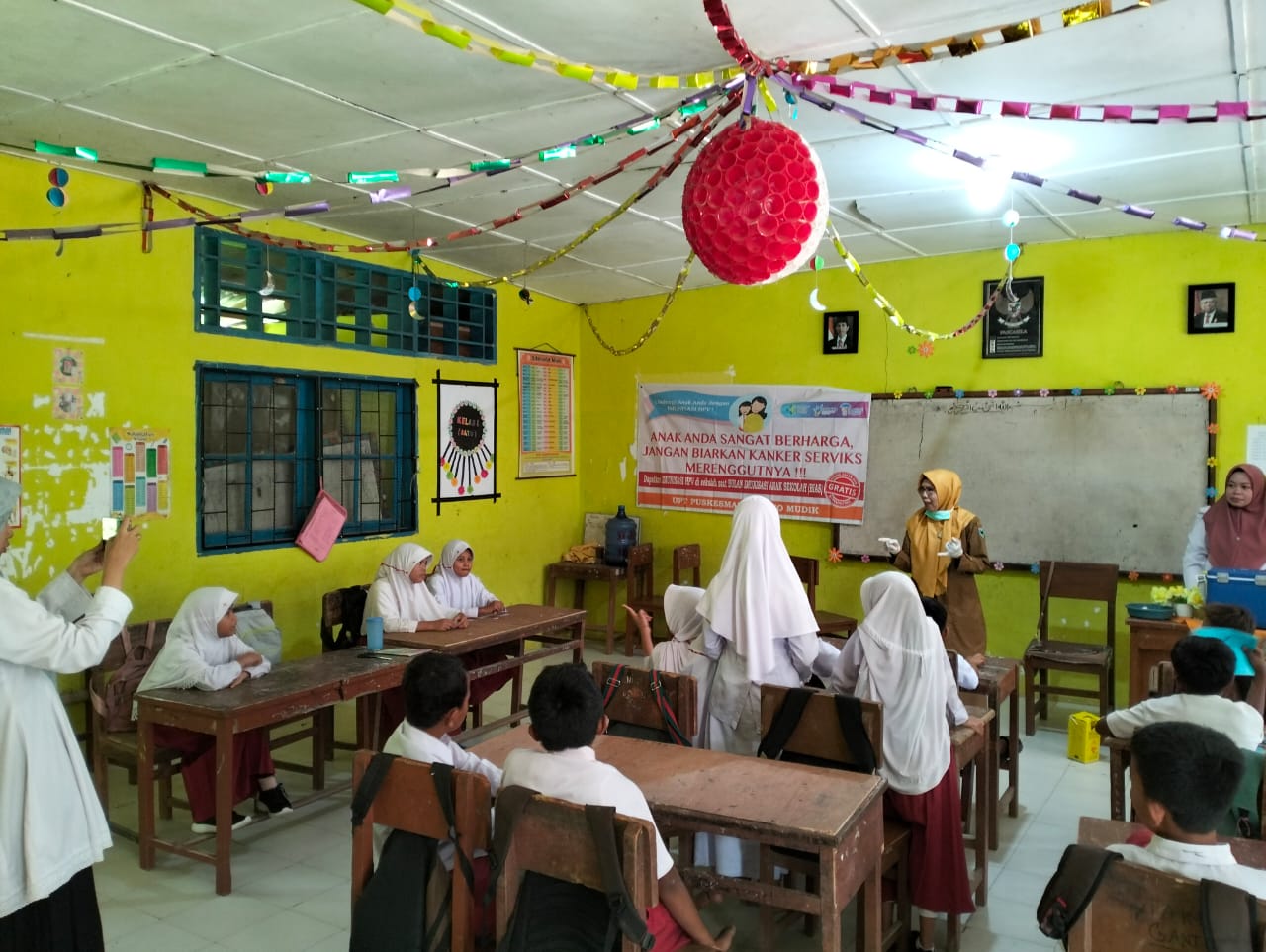   Bias Pemberian Imunisasi  HPV Puskesmas IV Koto Mudik
