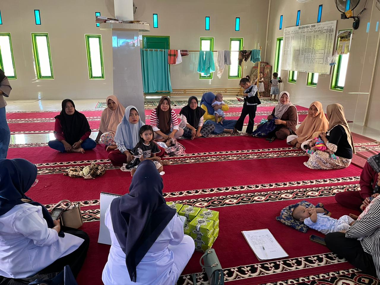 Kelas Ibu Balita di Perumahan Koto Baru Kenagarian Koto Nan Tigo