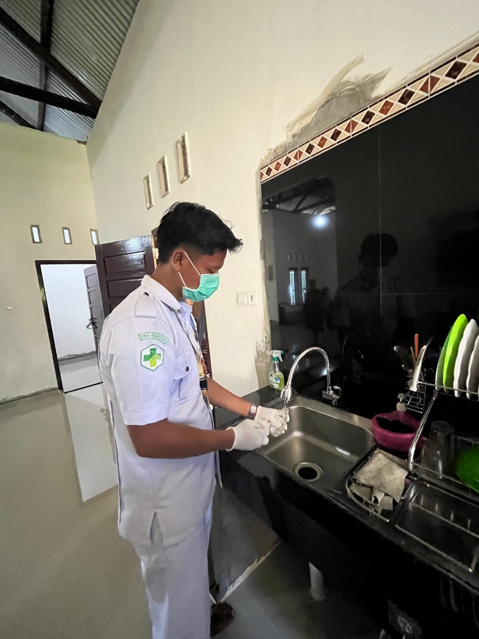 Surveilans Kualitas Air Minum Rumah Tangga (SKAMRT) di Nagari Koto Anau dan Tanjung Pondok