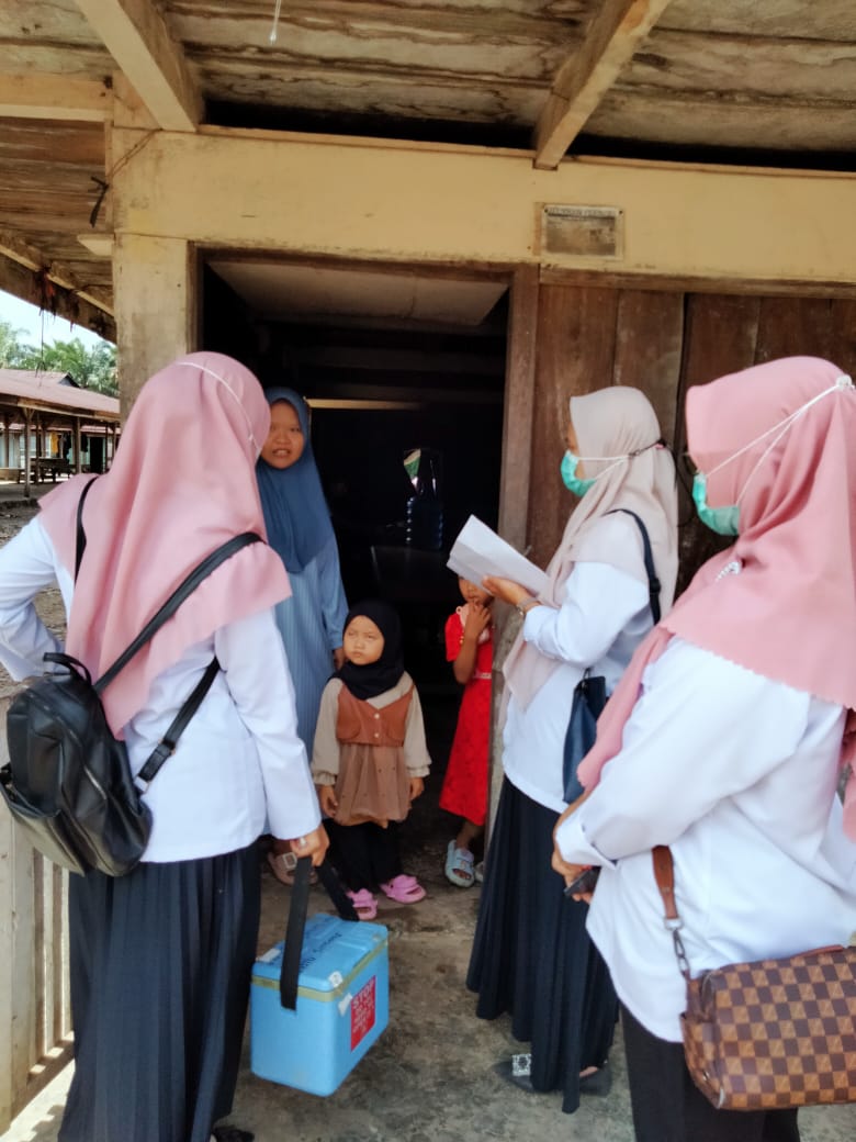 Pelaksanaan Rapid Convenience Assessment (RCA) PIN Polio di Wilayah Kerja Puskesmas Tanjung Beringin