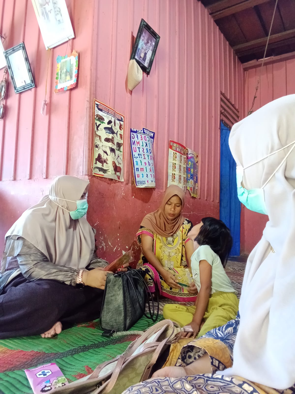 Kunjungan Lapangan Ibu Hamil Anemia di Nagari Sungai Gambir Sako Tapan Wilayah Kerja Puskesmas Ranah