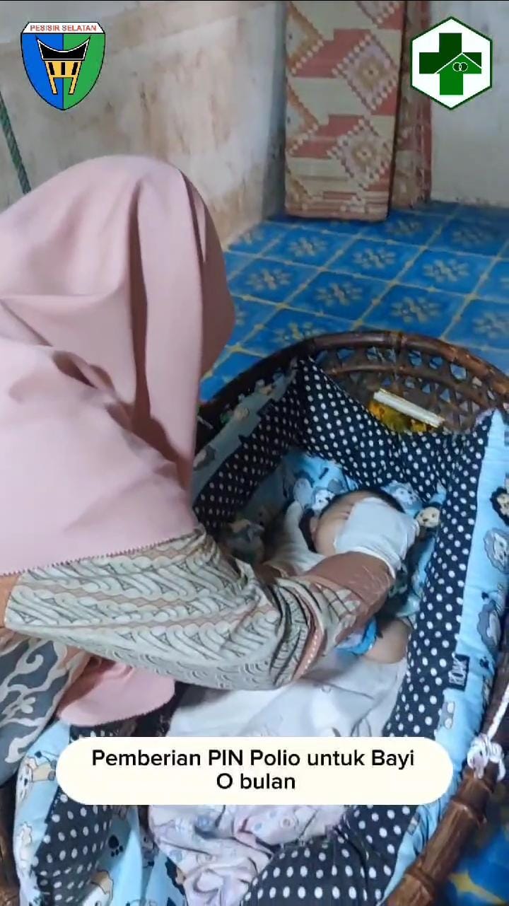 Hari kedua Pelaksanaan Rapid Convenience Assessment (RCA) PIN Polio di Wilayah Kerja Puskesmas Tanju