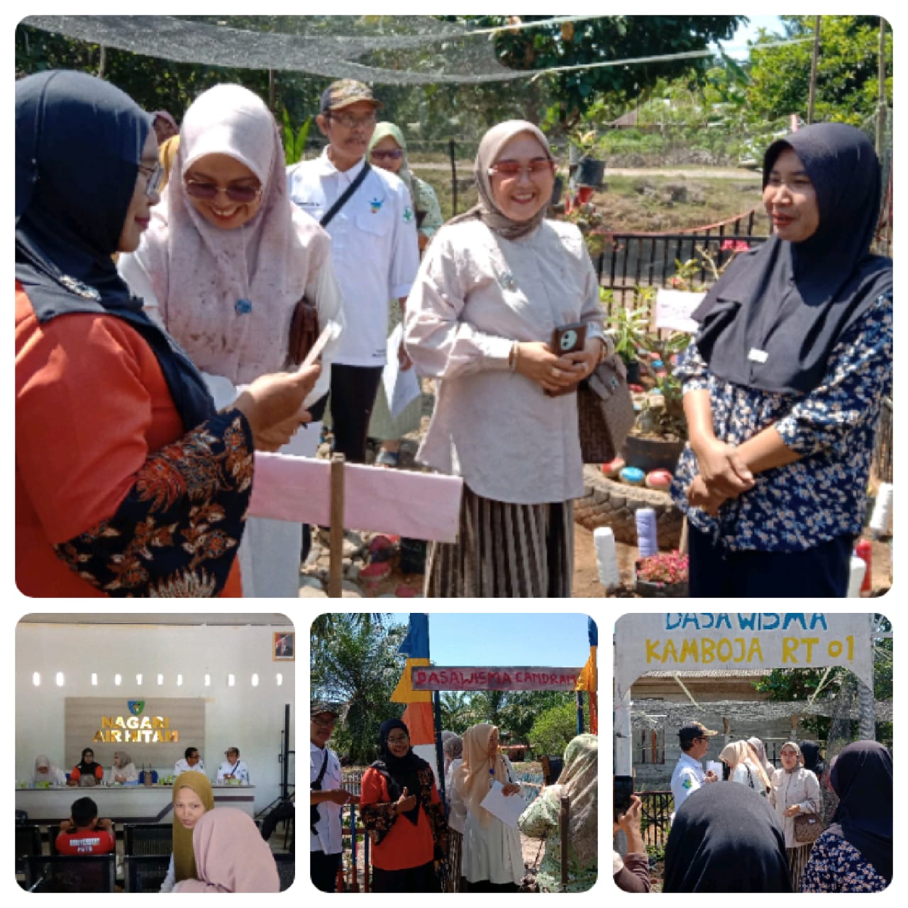 Pengawas Penilaian Dasa Wisma di Nagari Air Hitam Kecamatan Silaut