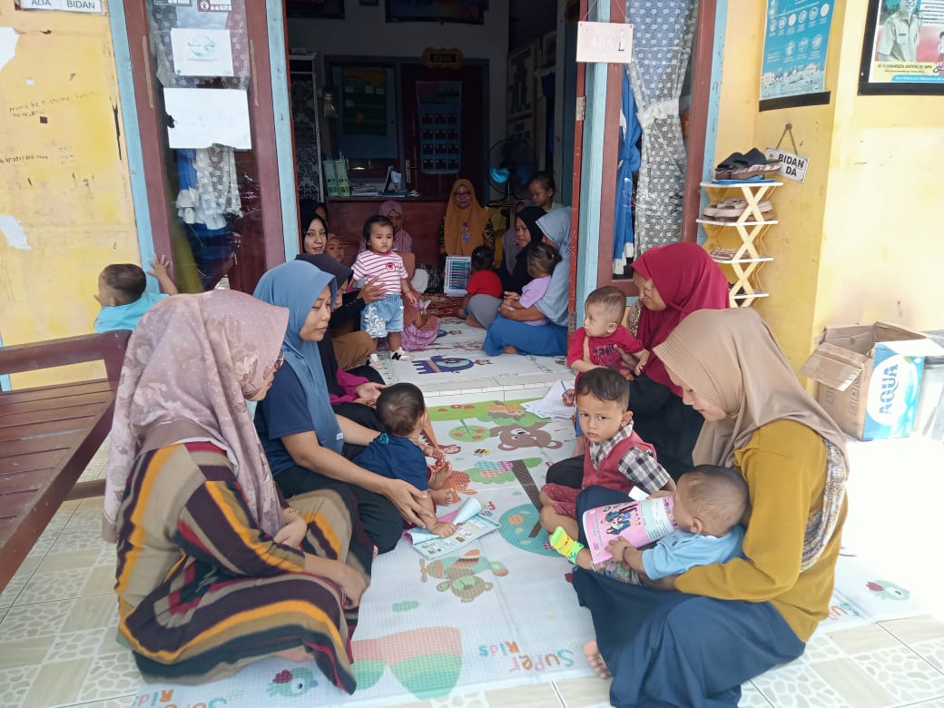 Kelas Ibu Balita di Nagari Durian Seribu Kacamatan Silaut