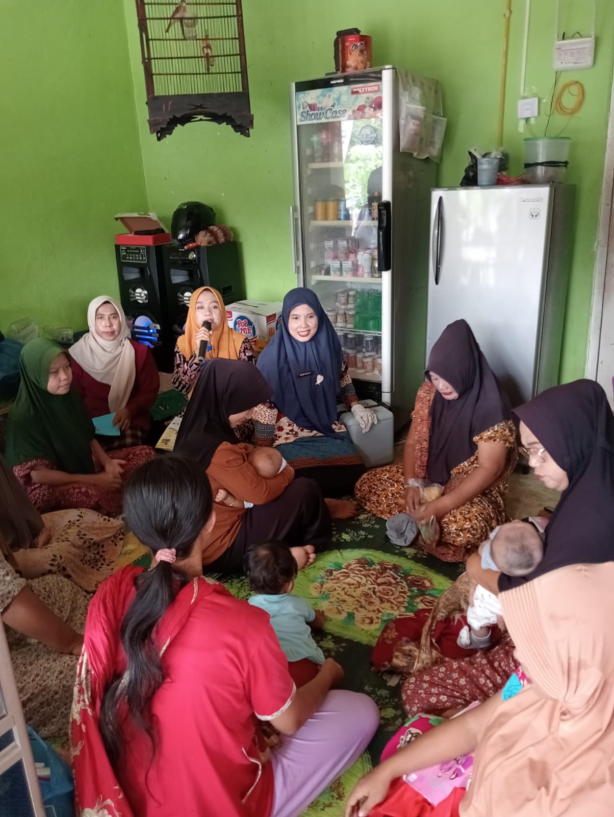 Penyuluhan P2GP di Nagari Sako Tapan di Wilayah Kerja Puskesmas Rahul Tapan