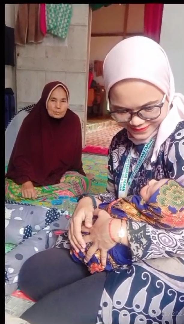 Kunjungan Bayi Baru Lahir dan Ibu Nifas Nagari Batang Betung Tapan 