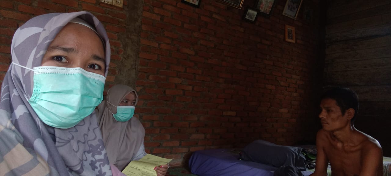 Kunjungan Rumah Pemantauan Minum Obat Pasien TB Puskesmas Rahul