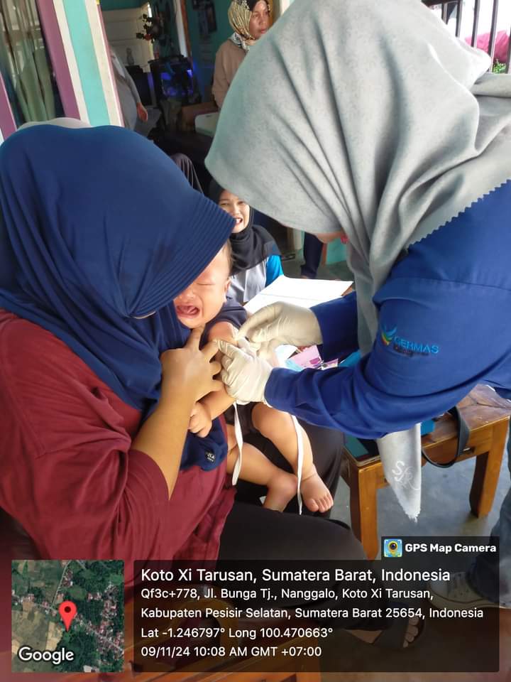 Pelaksanaan Posyandu Bunga Tanjung 4 Nagari Nanggalo Wilayah Kerja Puskesmas Tarusan