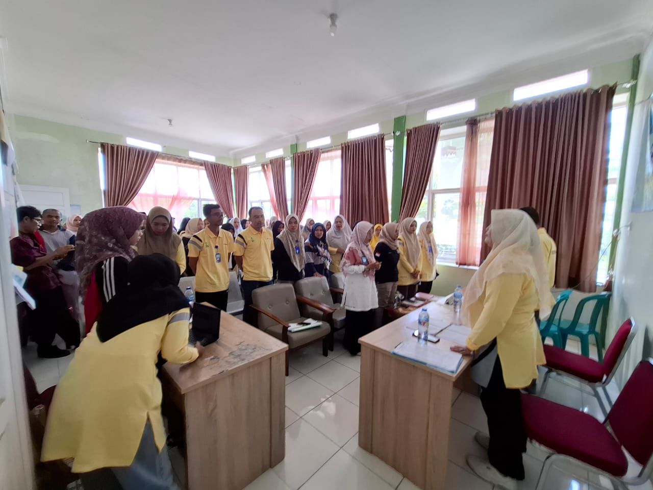 Pertemuan Lokakarya Mini Bulanan Puskesmas Rahul