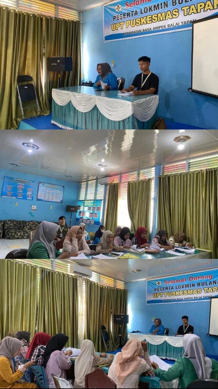  Pertemuan Kader Kesehatan Lingkungan UPT Puskesmas Tapan 