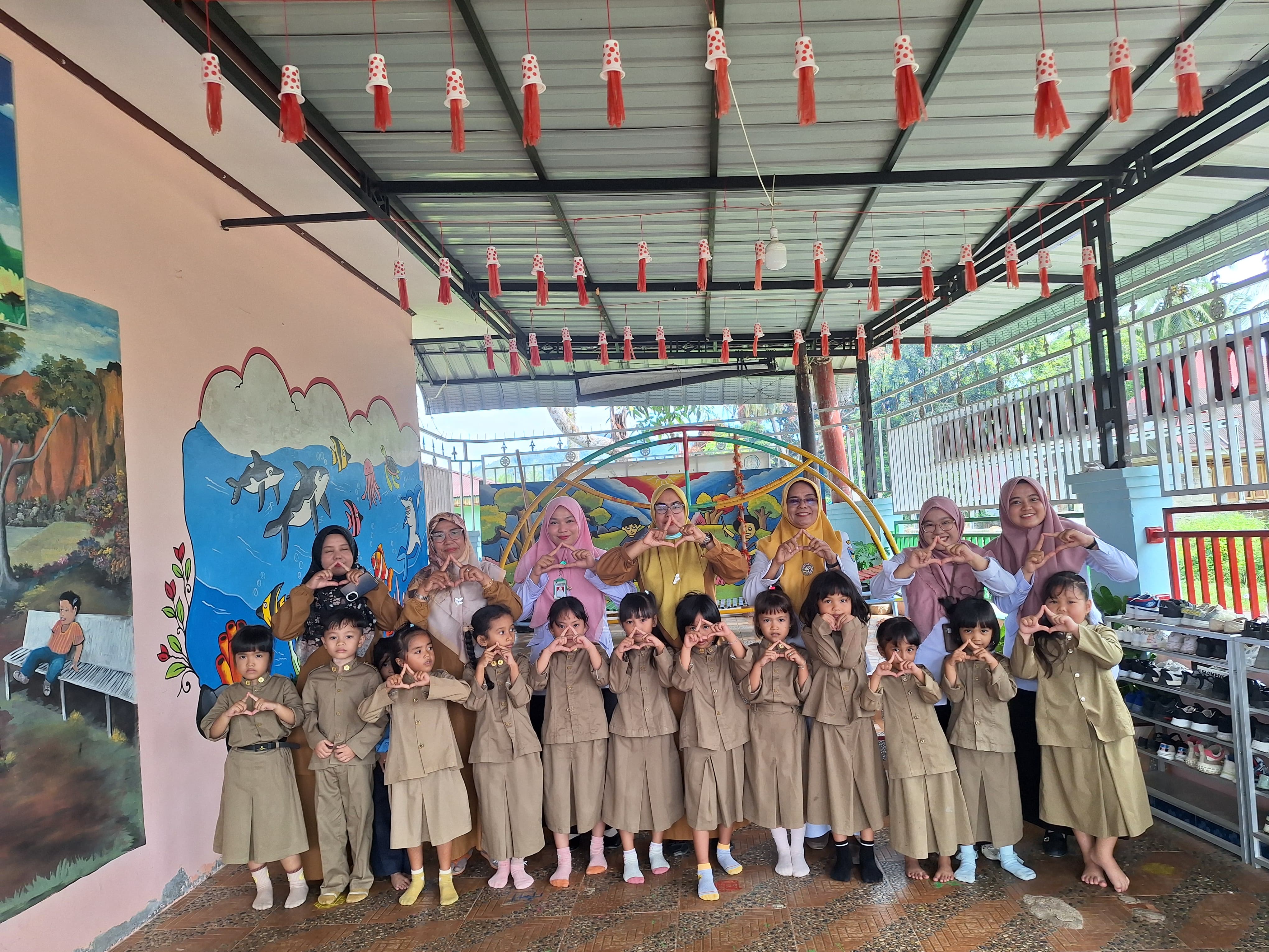 Pembinaan Sekolah Sehat  di TK Negeri 02 Koto XI Tarusan
