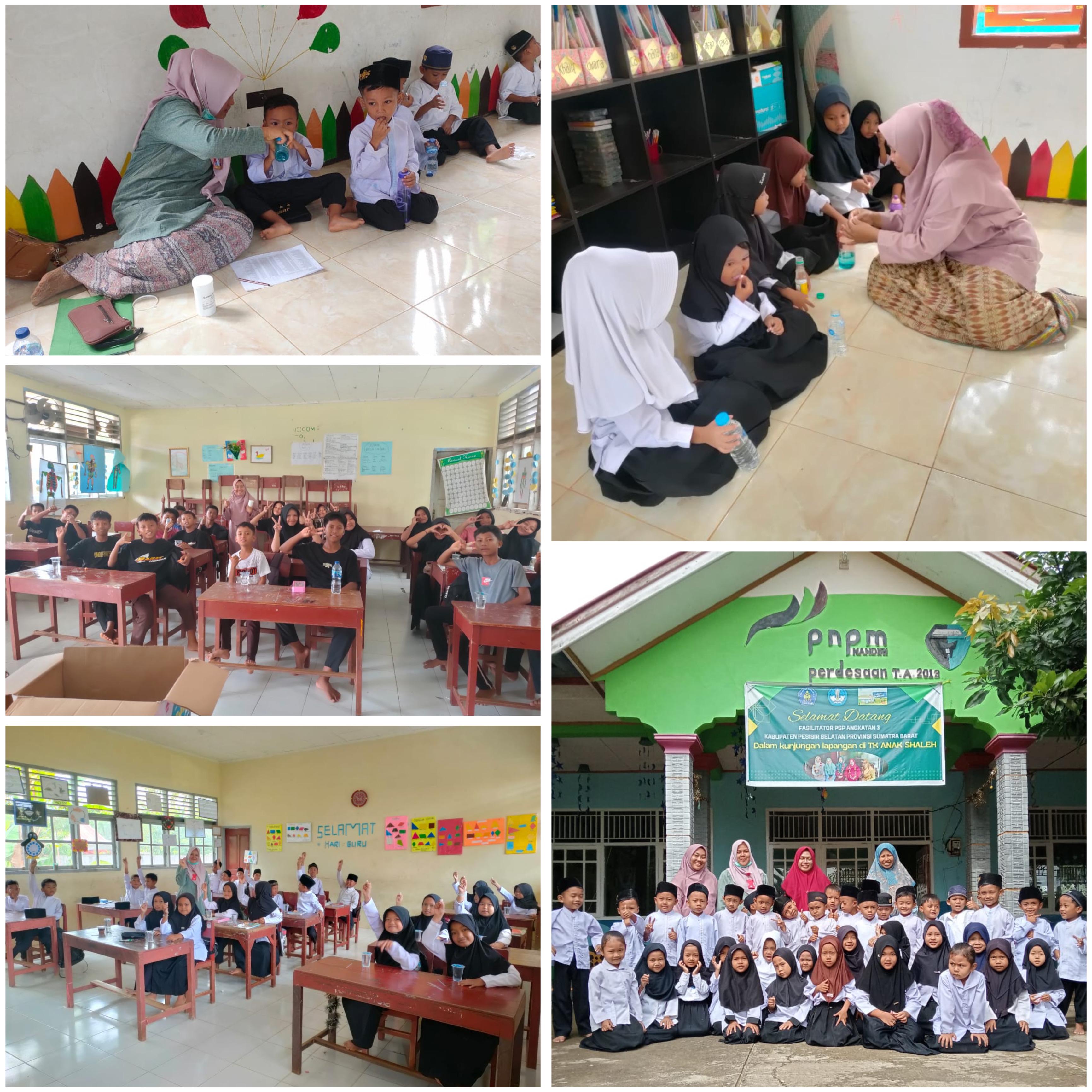 Pemberian Obat Cacing Di  TK Negeri 02 Silaut dan SD Negeri 02 Silaut UPt Puskesmas Tanjung Makmur 