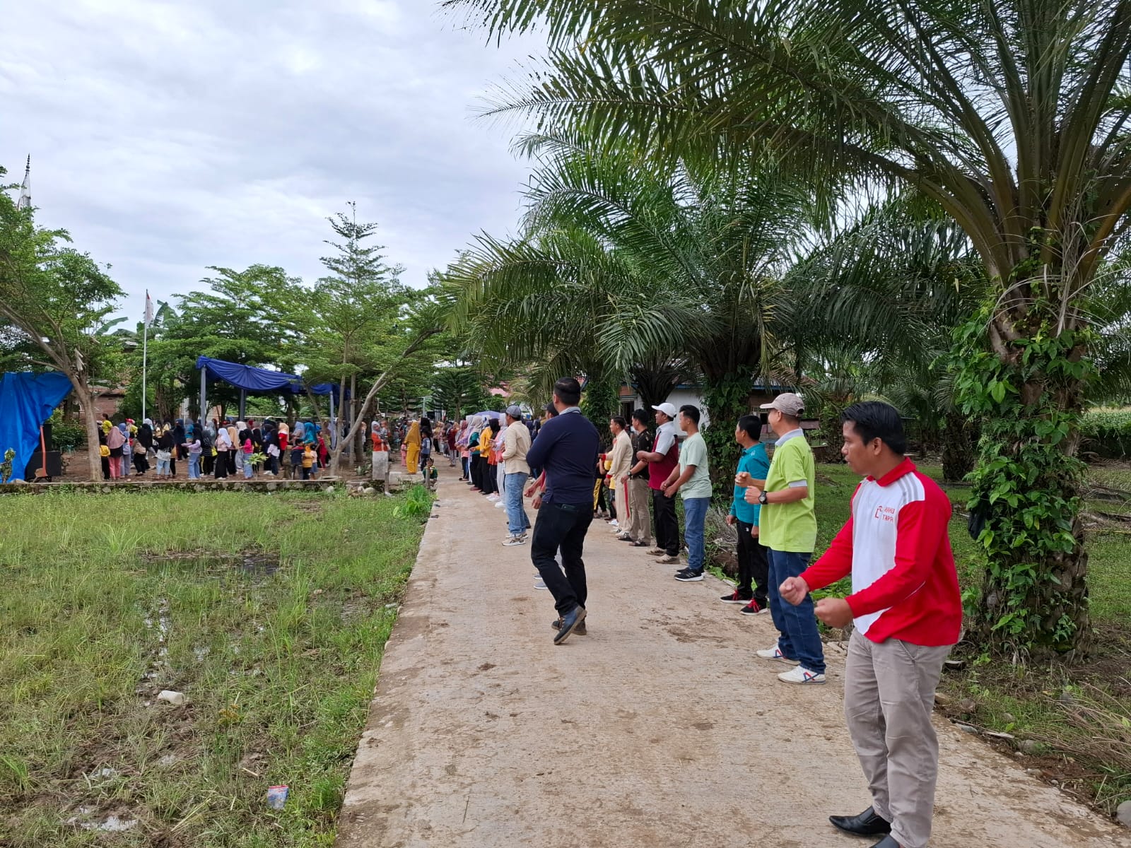GERMAS Tingkat Kecamatan Ranah Ampek Hulu Tapan di Nagari Kampung Tengah Tapan  Puskesmas Rahul
