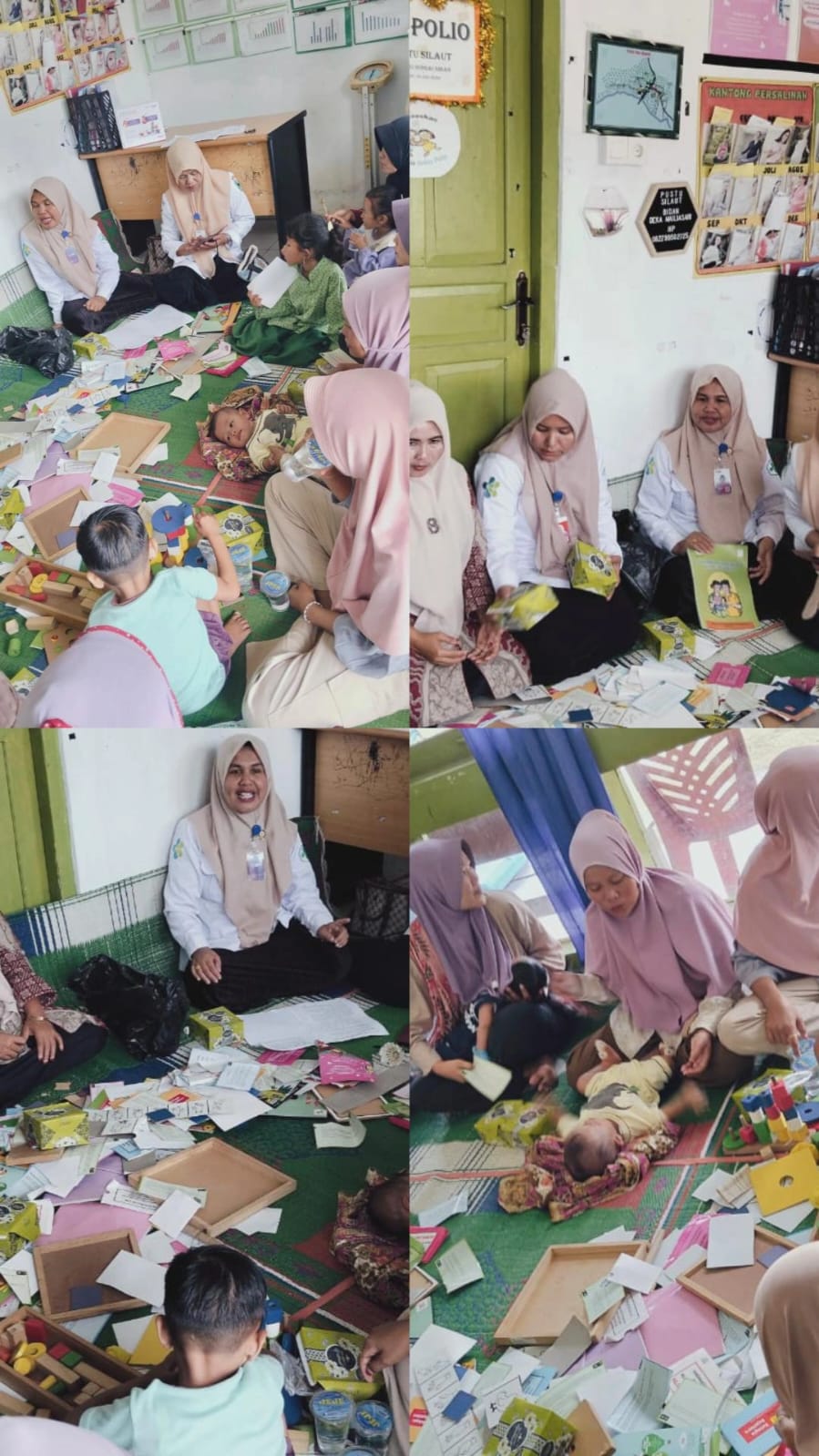 Puskesmas Tanjung Makmur melaksanakan Kelas Ibu balita di nagari Sungai Sirah kacamatan Silaut
