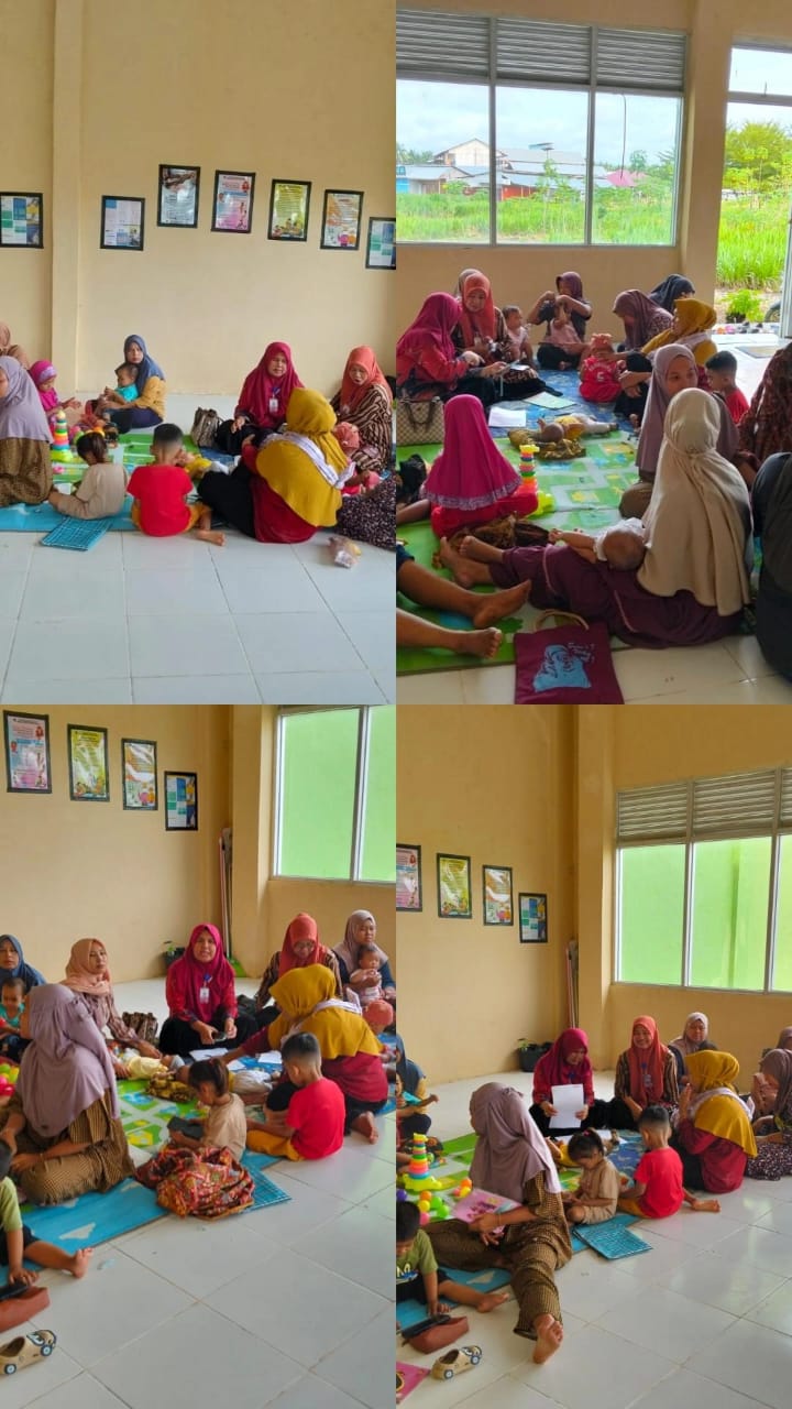 Puskesmas Tanjung Makmur melaksanakan Kelas Ibu balita di nagari Lubuk Bunta kacamatan Silaut
