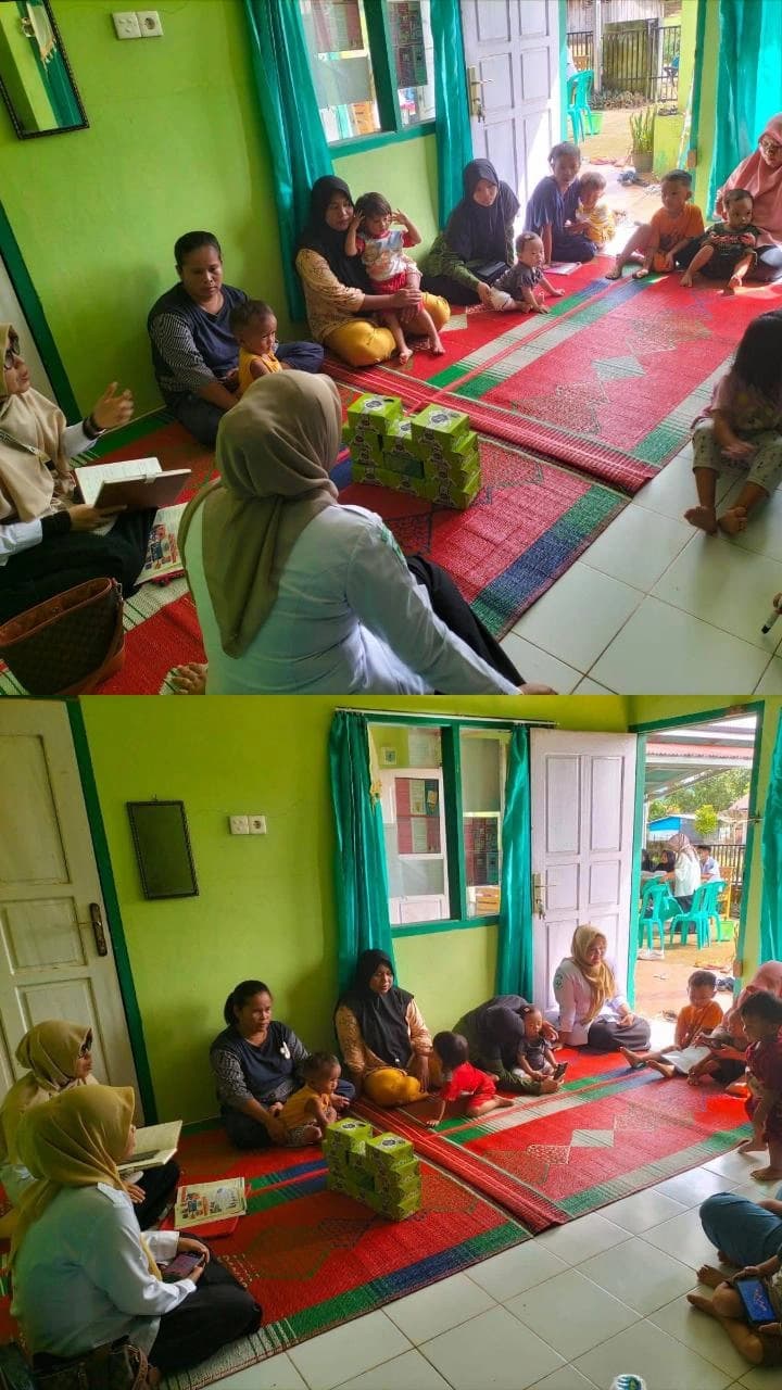 Pelaksanaan Kegiatan Kelas Ibu Balita di Nagari Dusun Baru Tapan