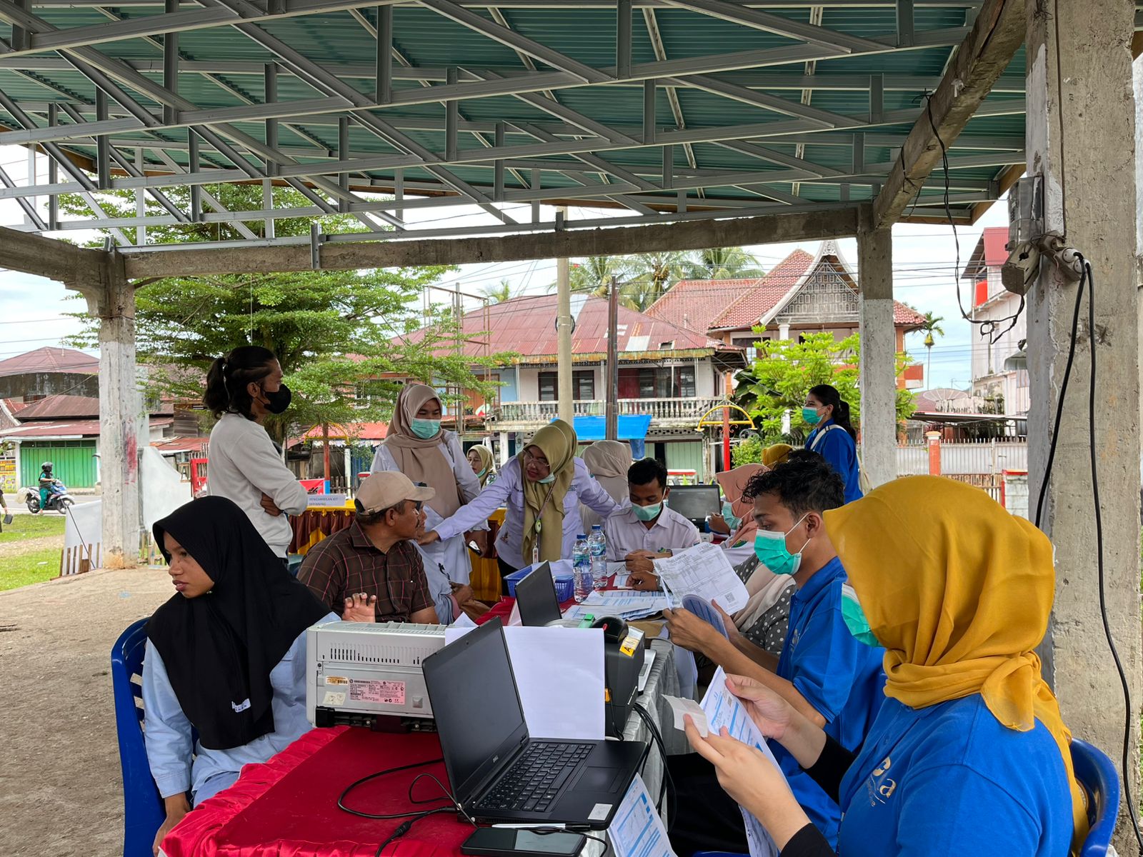 Pelaksanaan kegiatan Skrining TB,  EXPERTISE & FOTO RONTGEN BERSAMA KEMENKES (ACF TAHAP 3)  Puskesma