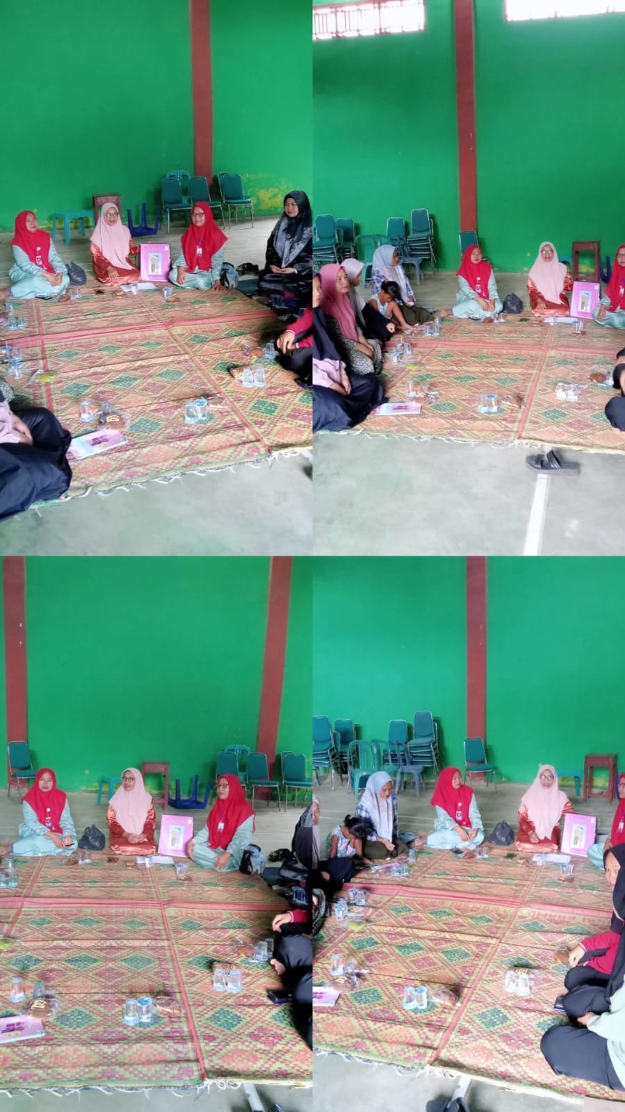 Kegiatan kelas ibu hamil di Nagari Sambungo  Puskesmas Tanjung Makmur
