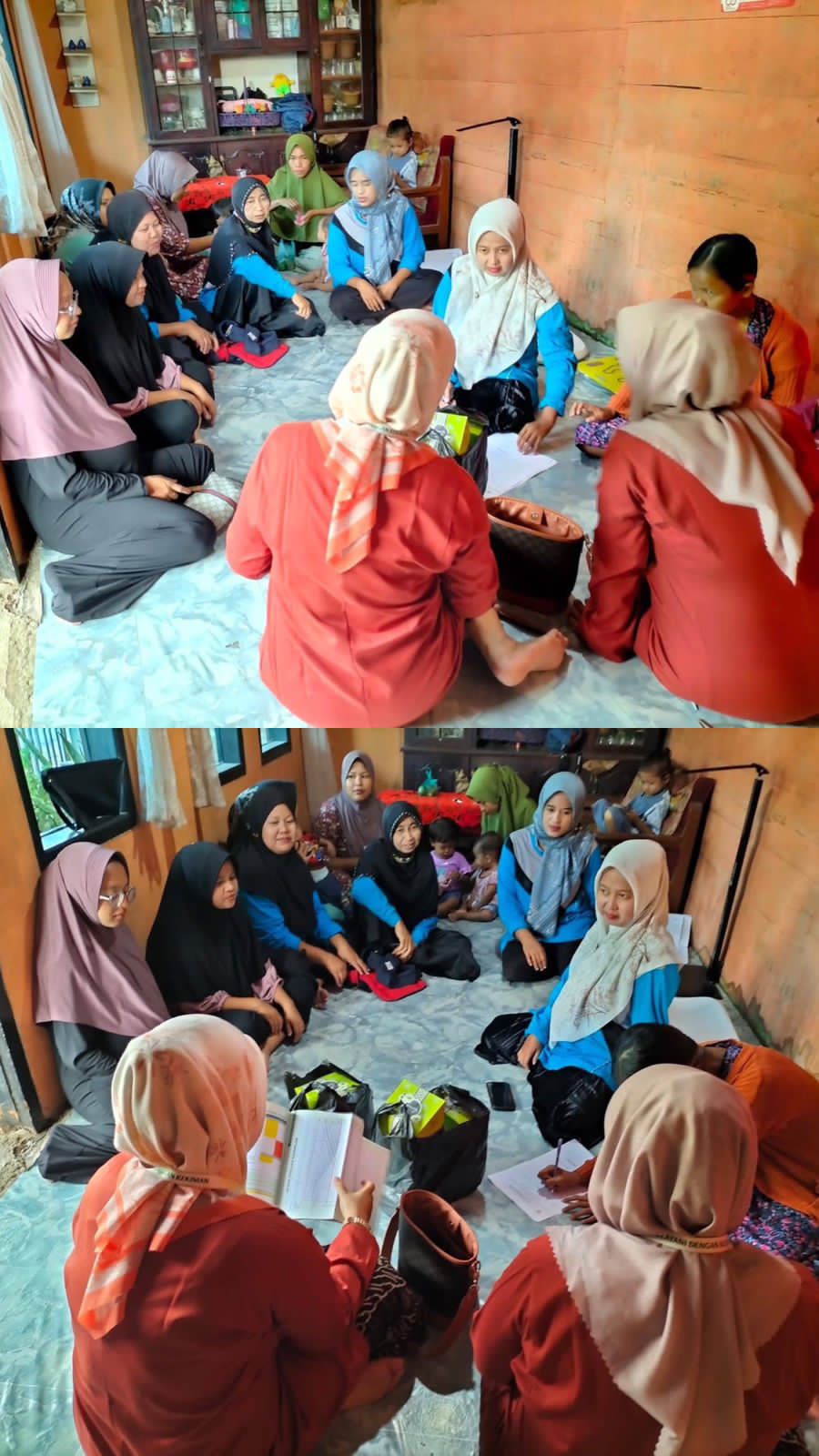 Pertemuan Pertama Kelas Ibu Hamil di Nagari Batang Arah Tapan