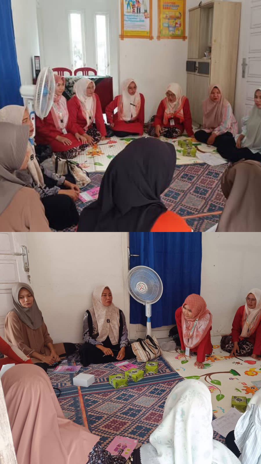 Pertemuan Pertama Kelas Ibu Hamil di Nagari Tapan