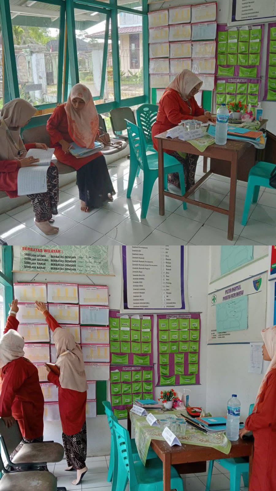 Monitoring dan Evaluasi Penerapan ILP di Pustu Ampang Tulak di Wilayah Kerja UPT Puskesmas Tapan