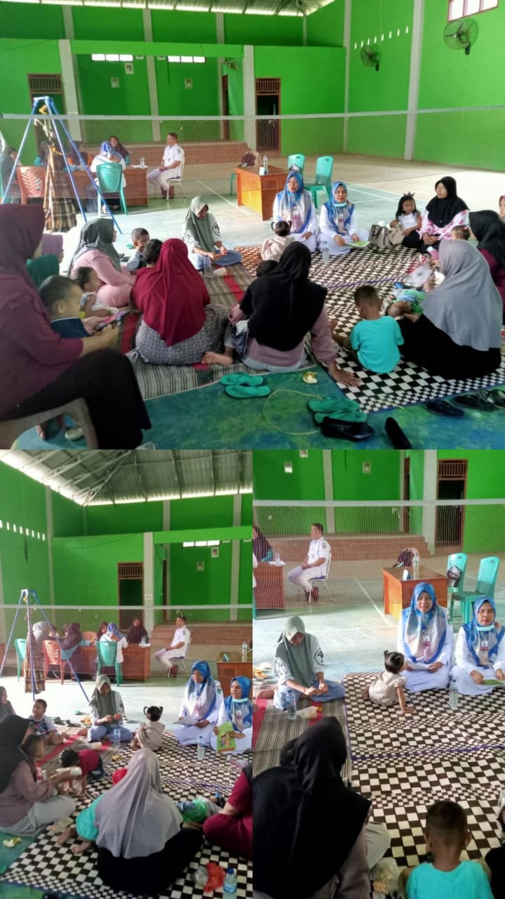 Puskesmas Tanjung Makmur melaksanakan Kelas Ibu balita di nagari Sei Serik kacamatan Silaut