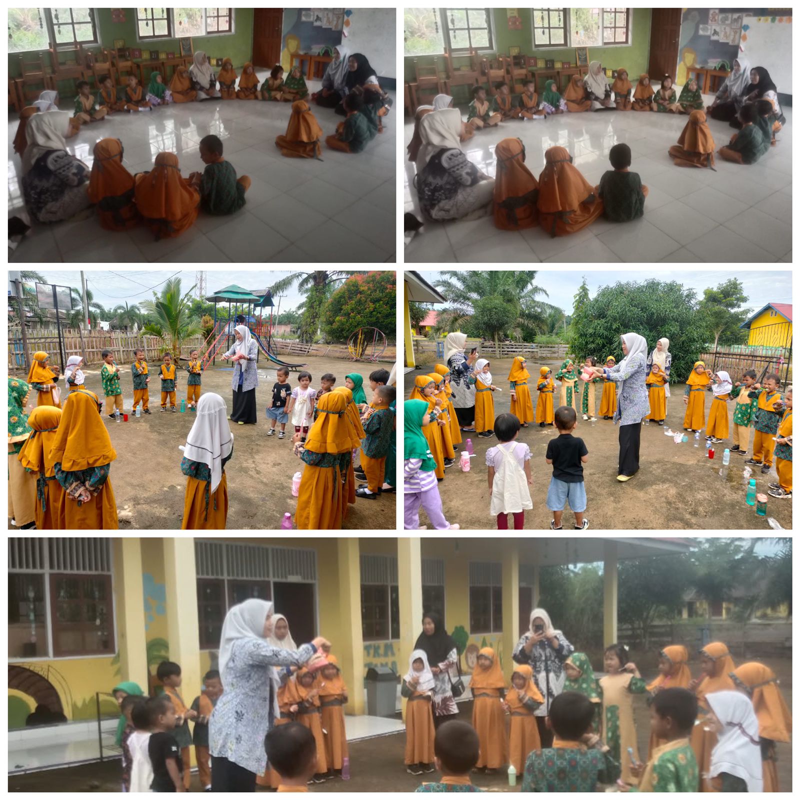 Sikat Gigi Massal di TK Makarti Muktitama Silaut