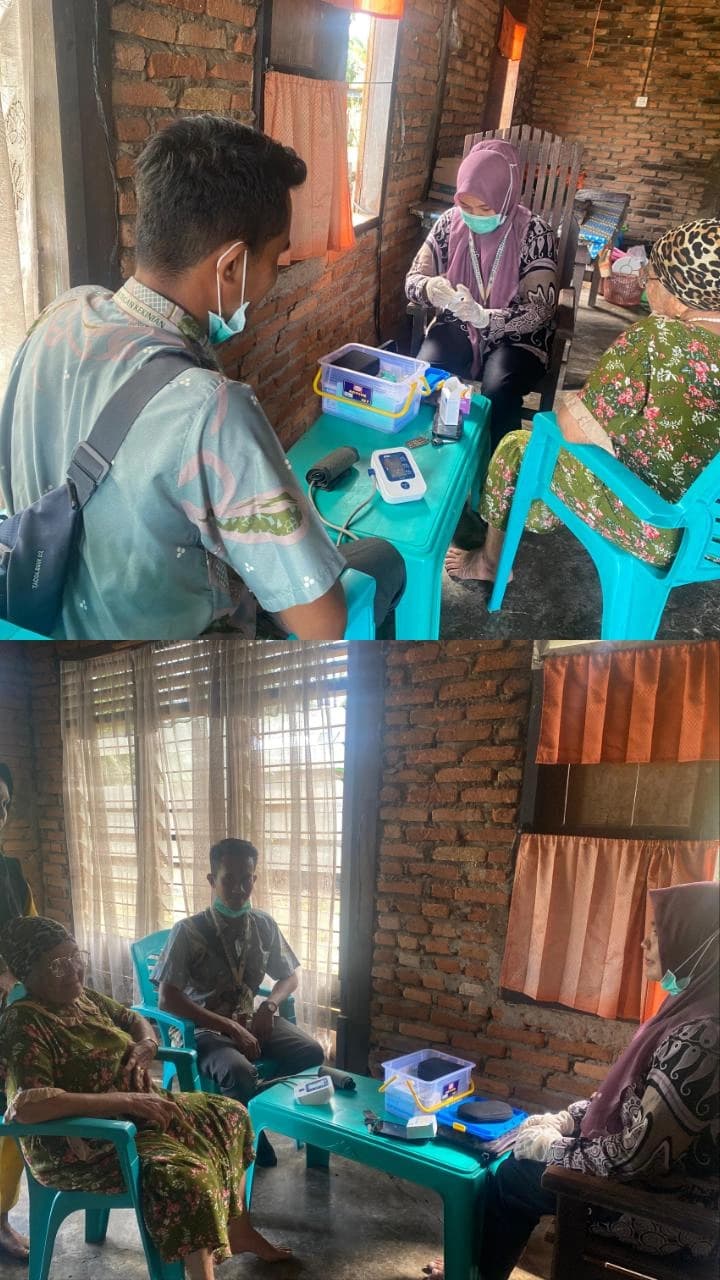 Pemantauan Lansia Resti dan Pelayanan Homecare di Nagari Batang Arah