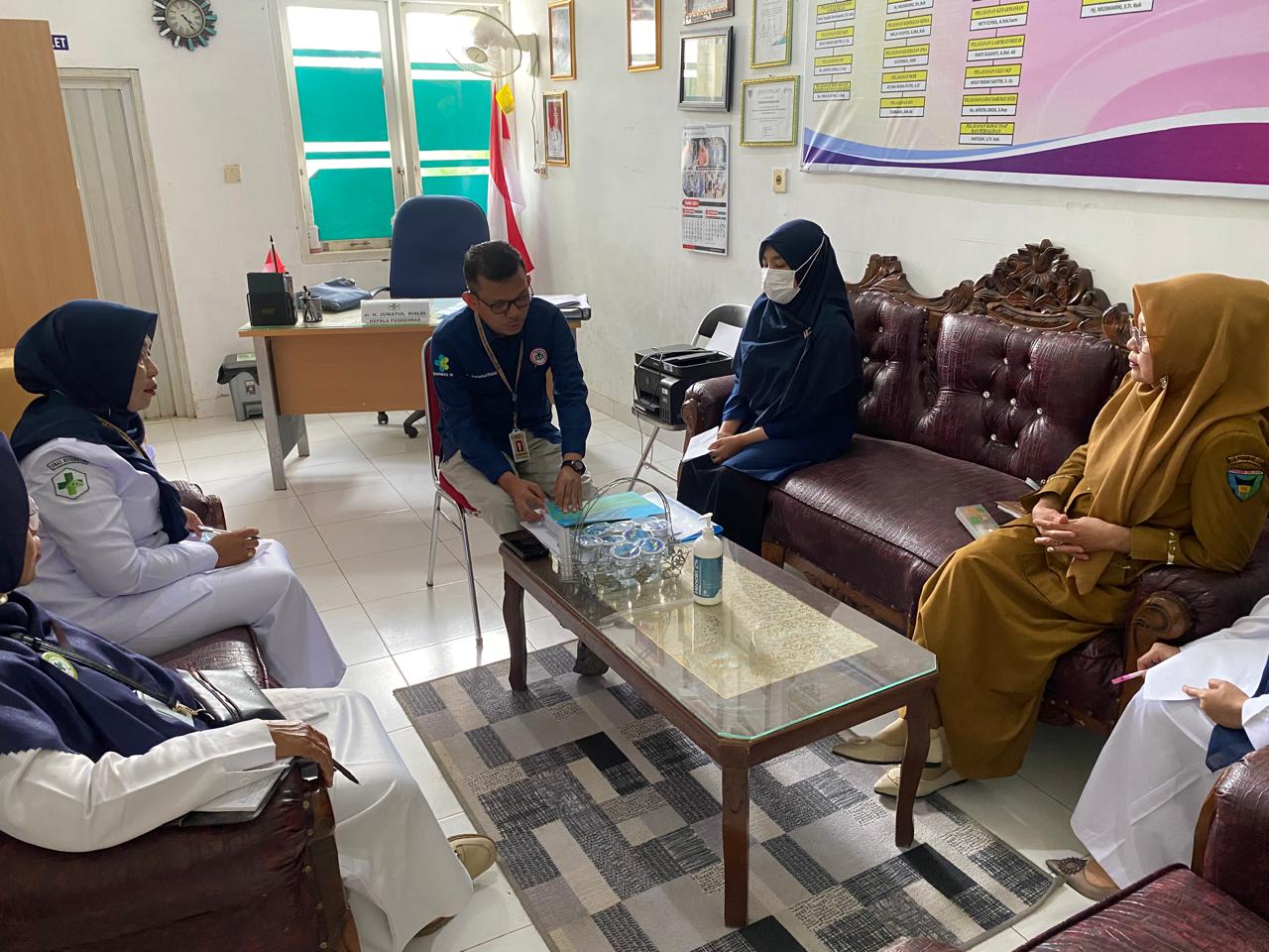 Rapat Koordinasi Penanggung Jawab  Kluster Puskesmas Pasar Kuok
