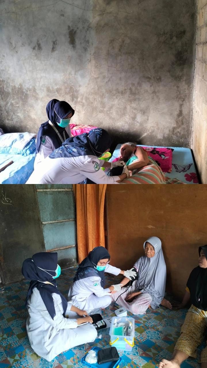 Pemantauan Lansia Resti dan Pelayanan Homecare dengan PJP di Nagari Batang Arah 