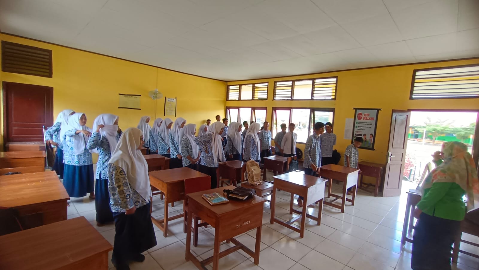  Tim PKPR Puskesmas Tanjung Makmur Mengadakan Edukasi Kepada Remaja SMPN 4 Silaut