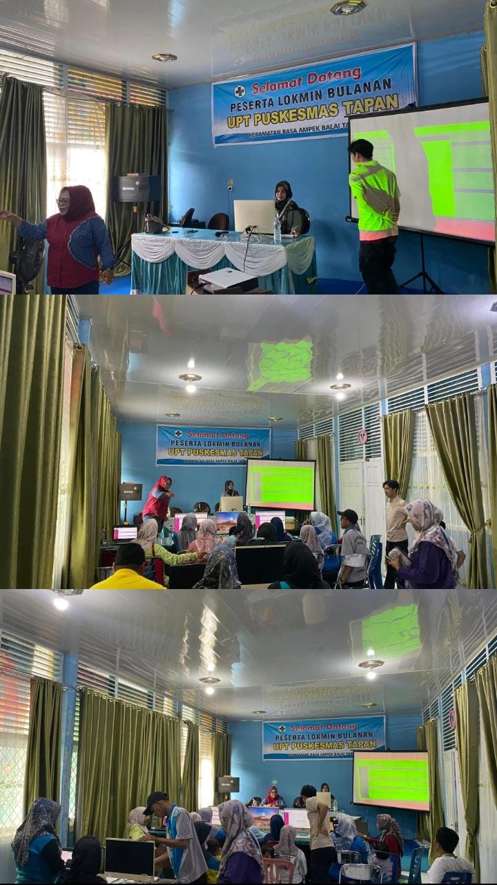  Sosialisasi dan Penerapan RME  Seluruh Bagian Pelayanan di UPT Puskesmas Tapan 