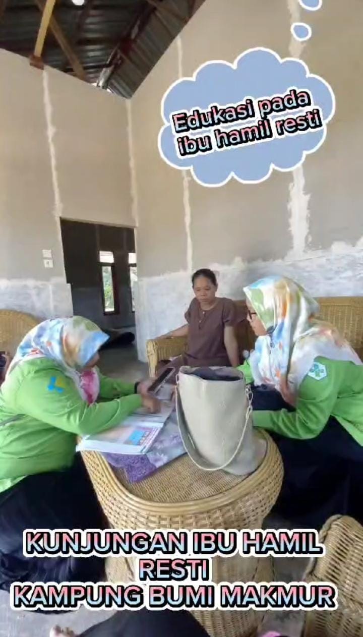  Kunjungan Rumah Ibu Resiko Tinggi di Nagari Silaut 