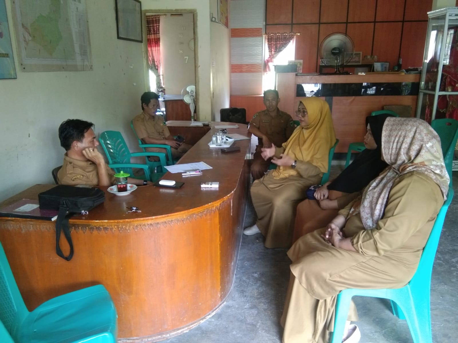 Adovaksi Kepada Wali Nagari dalam Rangka Launching Posyandu ILP 